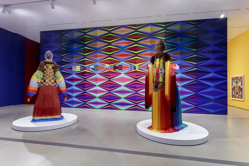 Jeffrey Gibson, The Space in Which to Place Me at The Broad, photo 8