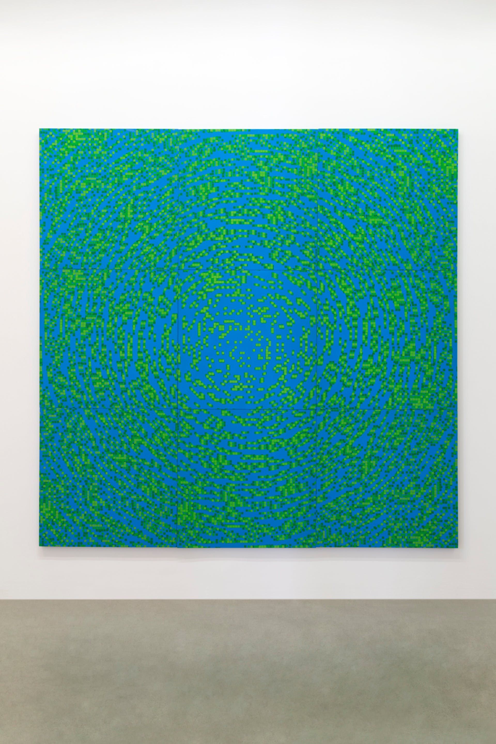 François Morellet, Les Jeux de la Logique et du Hasard at Mennour, photo 2