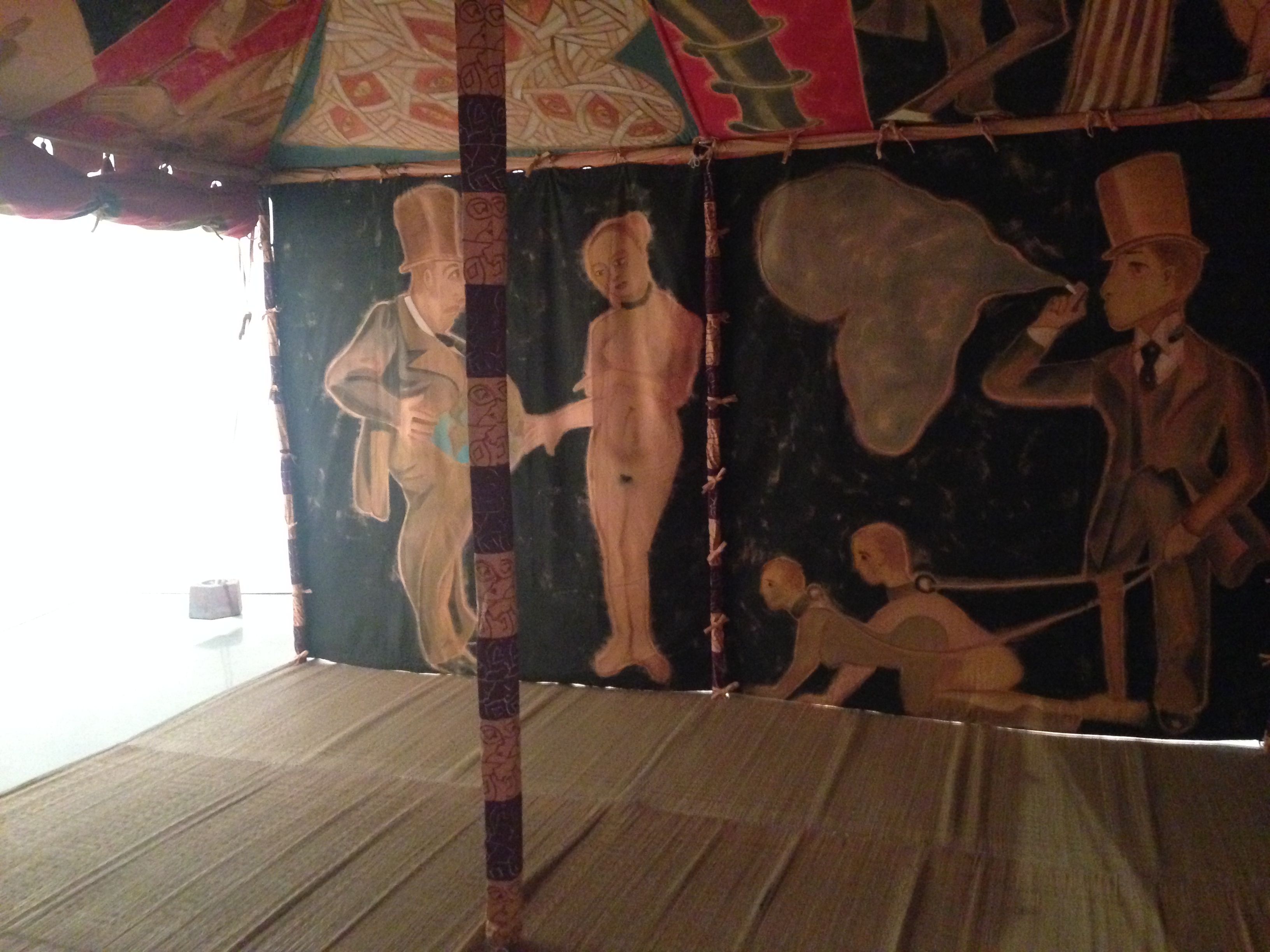 Francesco Clemente, Two Tents at Mary Boone, photo 3
