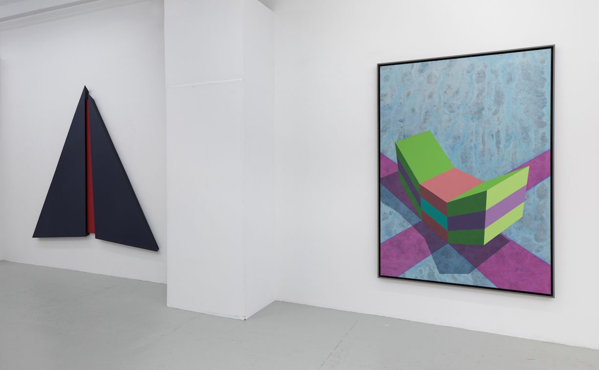 Ronald Davis, Paintings: 1960s Through 2010 at David Richard Gallery, photo 18