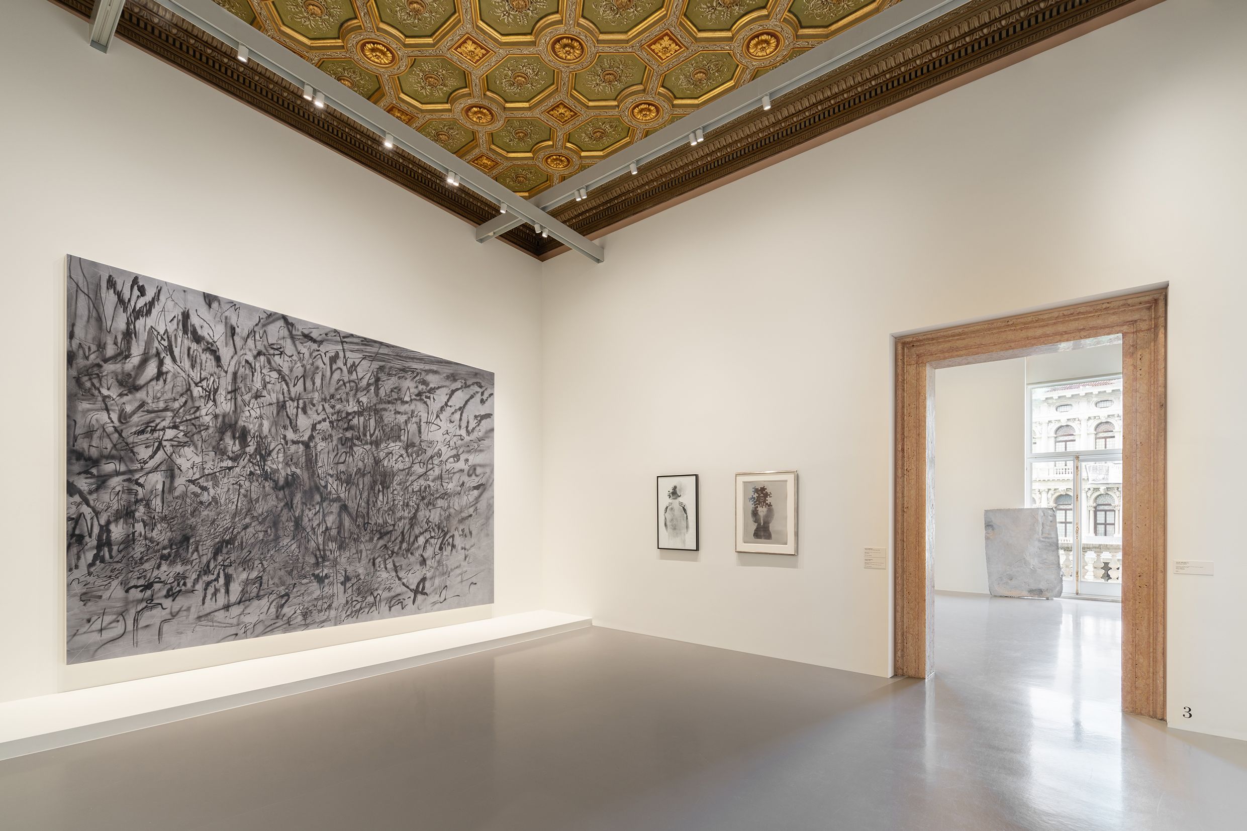 Julie Mehretu, Ensemble at Palazzo Grassi, photo 4