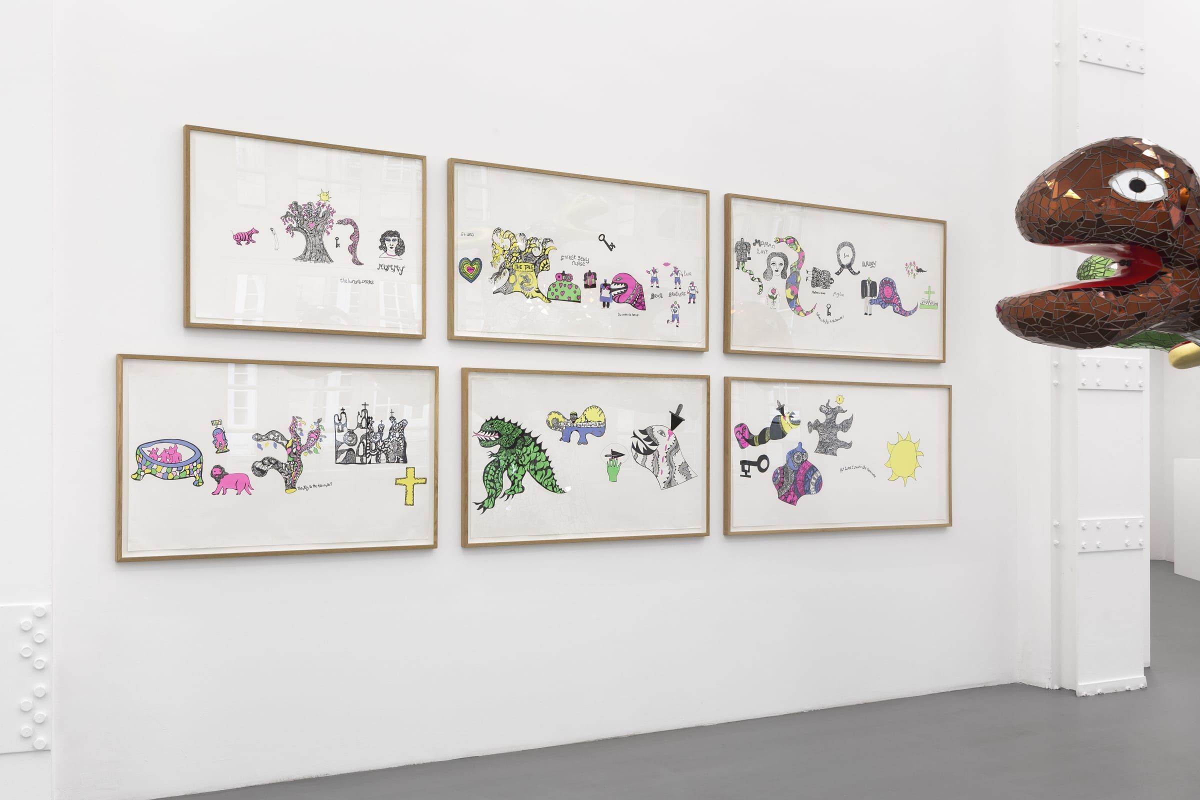 Niki de Saint Phalle, Mythologie at Mitterrand, photo 3