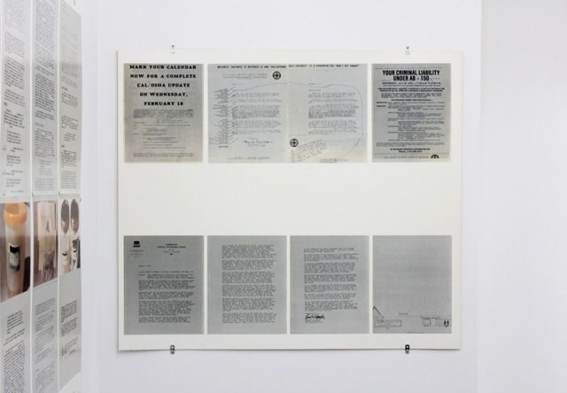 Fred Lonidier, The Health And Safety Game, 1976 at Essex Street, photo 58