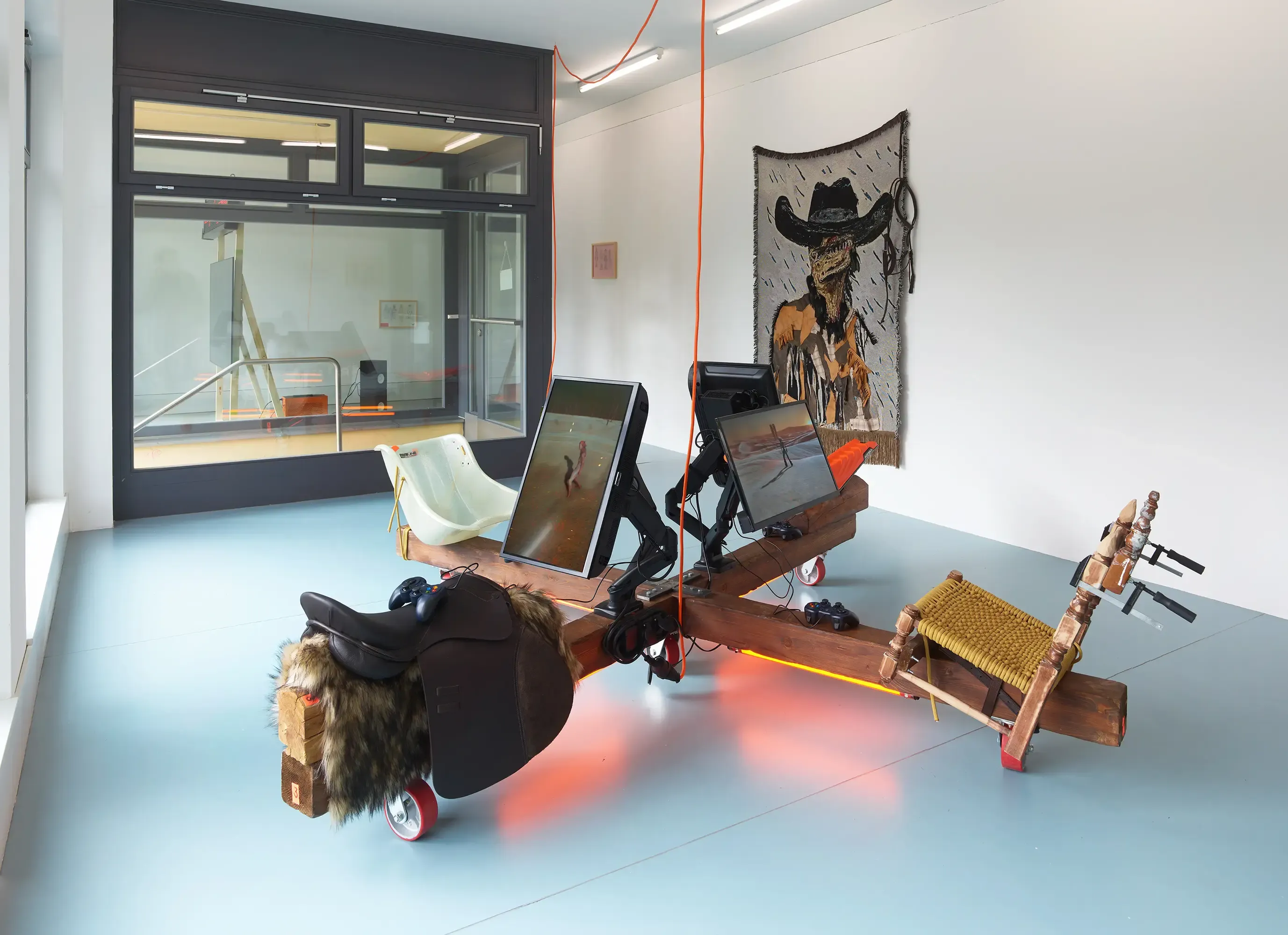 Theo Triantafyllidis, Feral Metaverse at Nagel Draxler Crypto Kiosk, photo 2