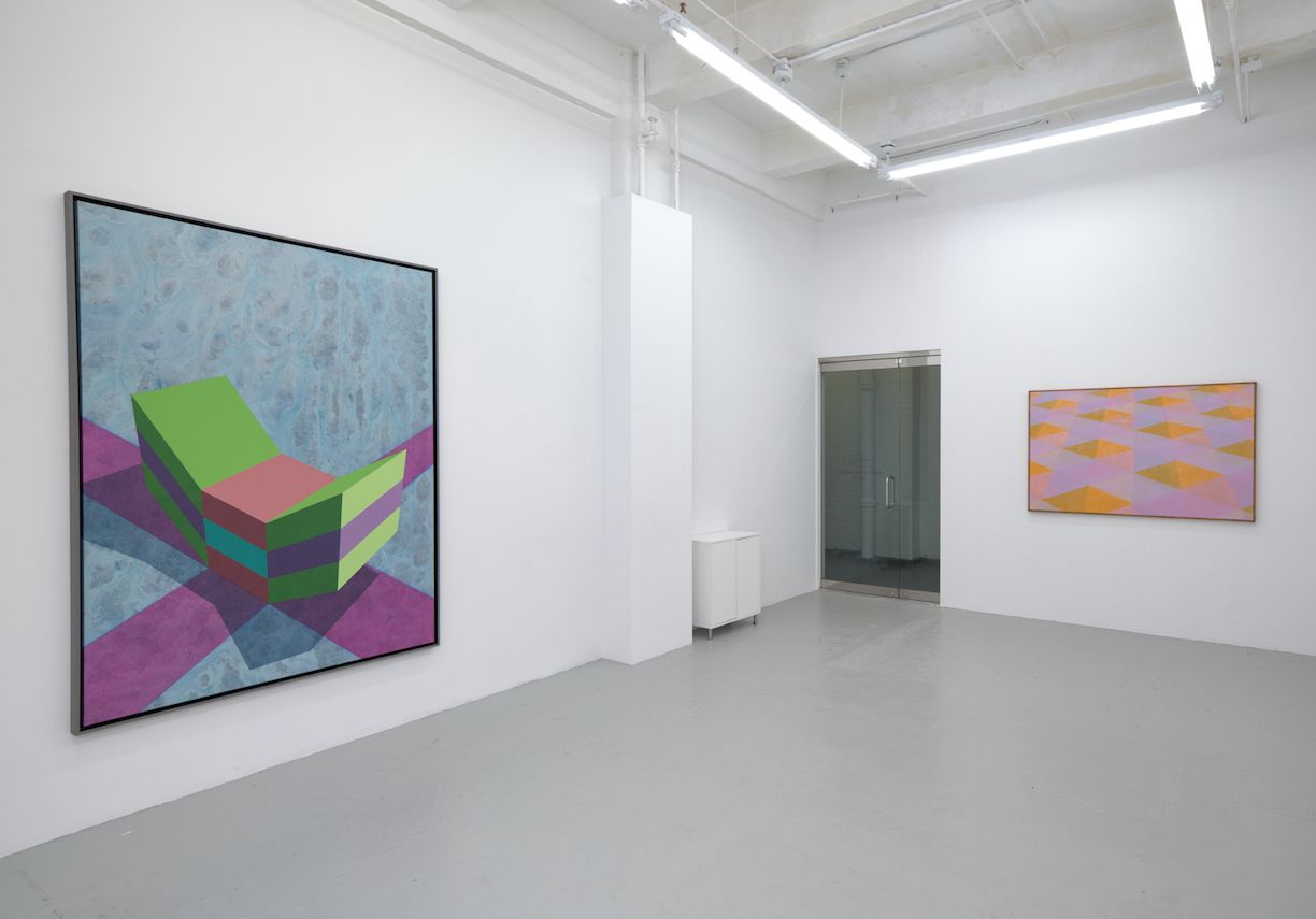 Ronald Davis, Paintings: 1960s Through 2010 at David Richard Gallery, photo 13