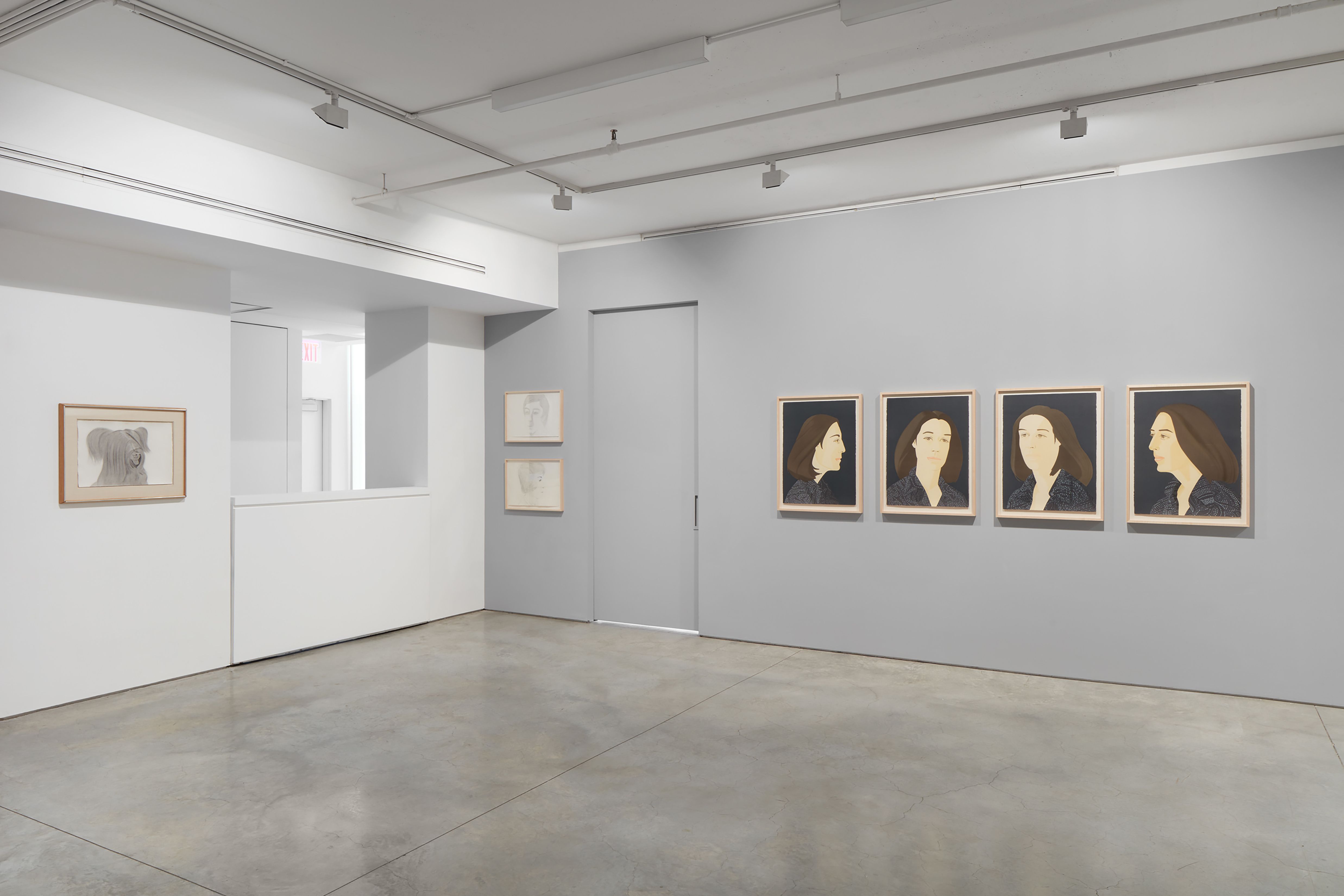 Alex Katz, Portraits at Marlborough, photo 8