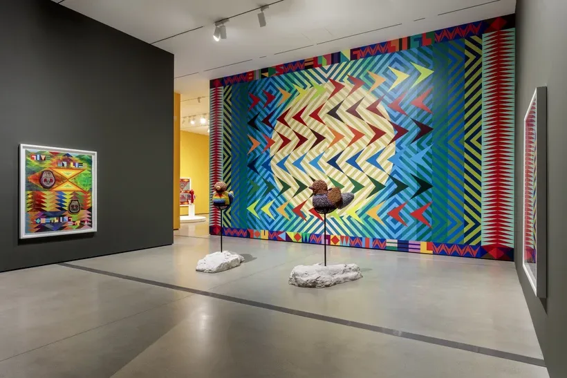 Jeffrey Gibson, The Space in Which to Place Me at The Broad, photo 3