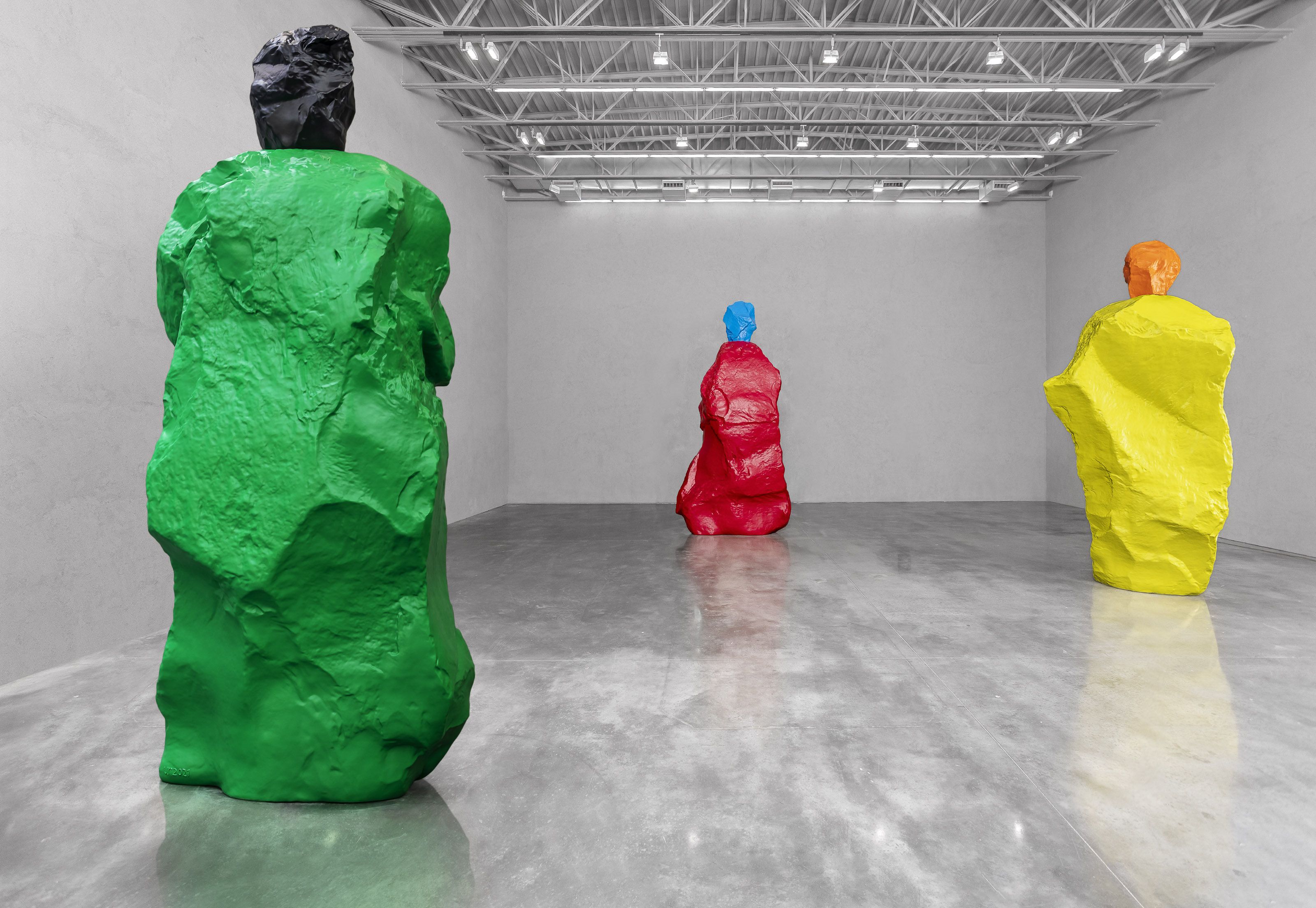 Ugo Rondinone, Nuns + Monks at Gladstone, photo 3