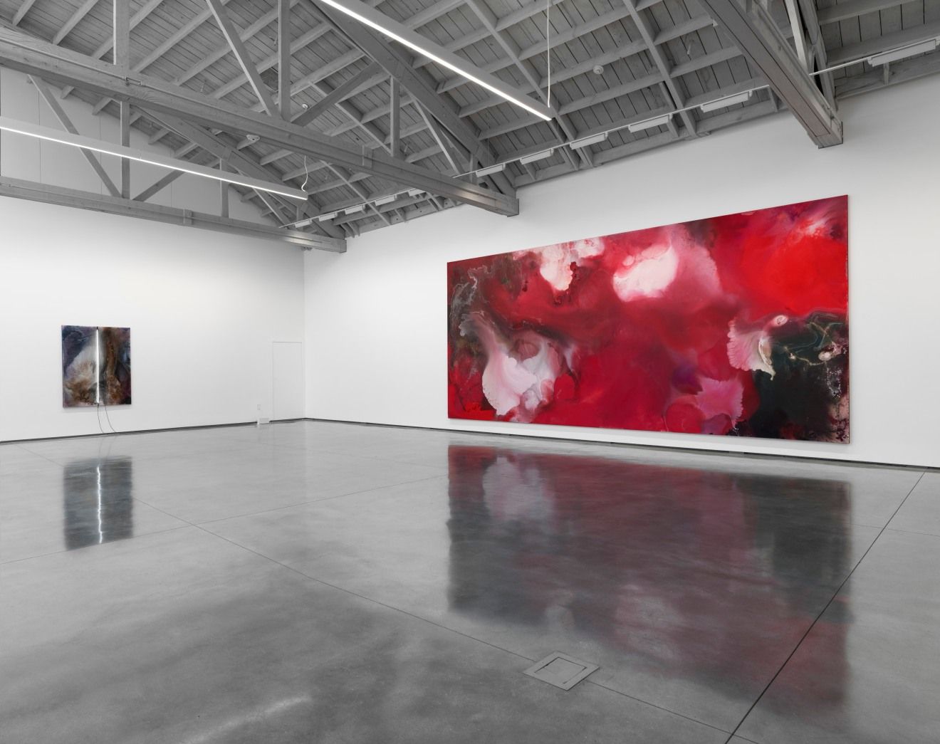 Mary Weatherford, The Surrealist at David Kordansky Gallery, photo 4