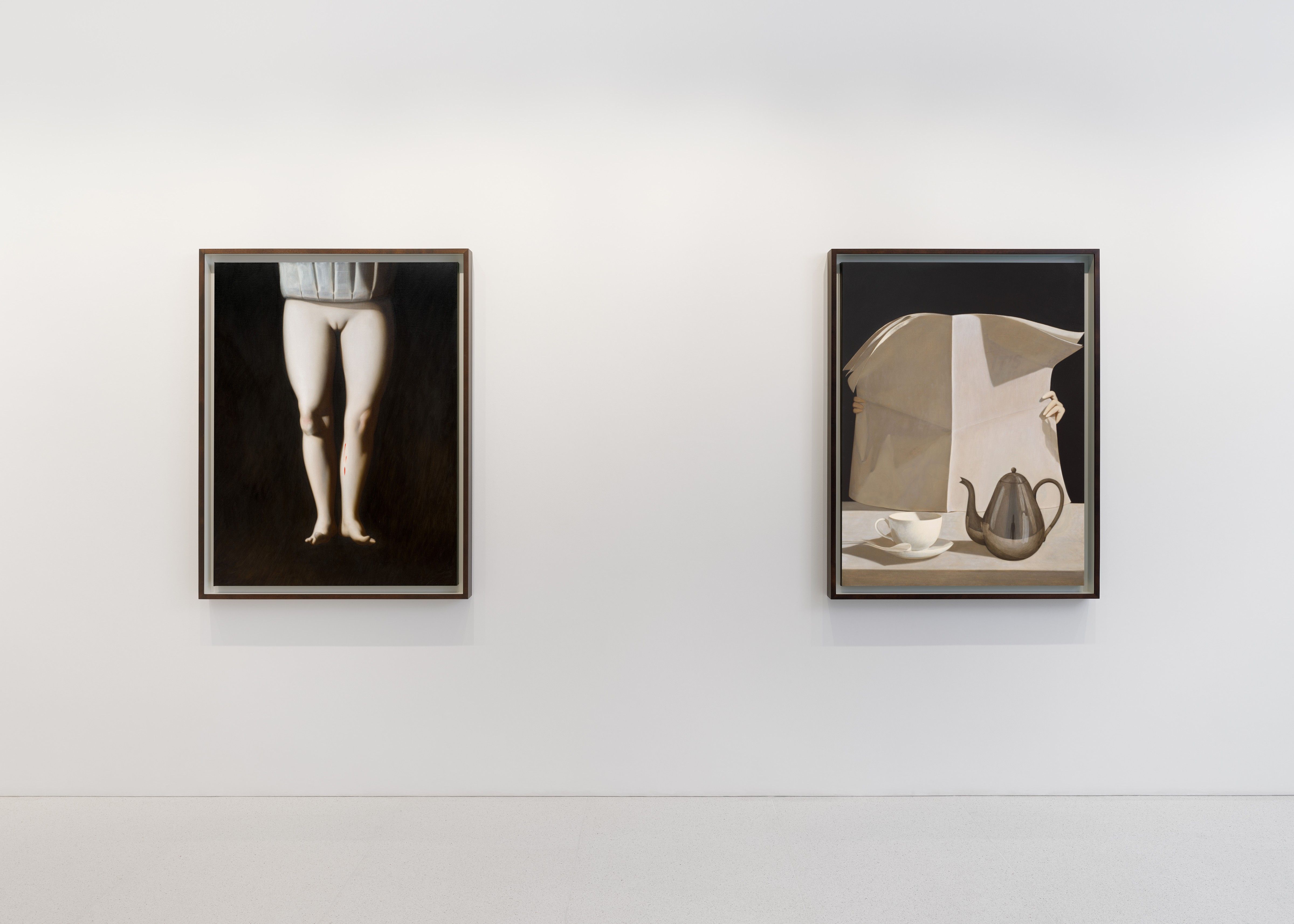 Anna Weyant, Who’s Afraid of the Big Bad Wolves? at Gagosian, photo 4