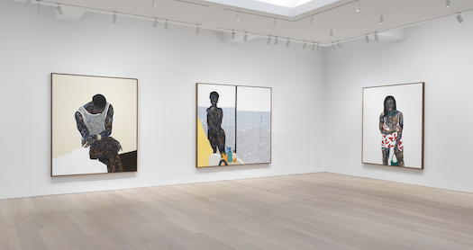 Amoako Boafo, What Could Possibly Go Wrong, If We Tell It Like It Is at Gagosian, photo 3