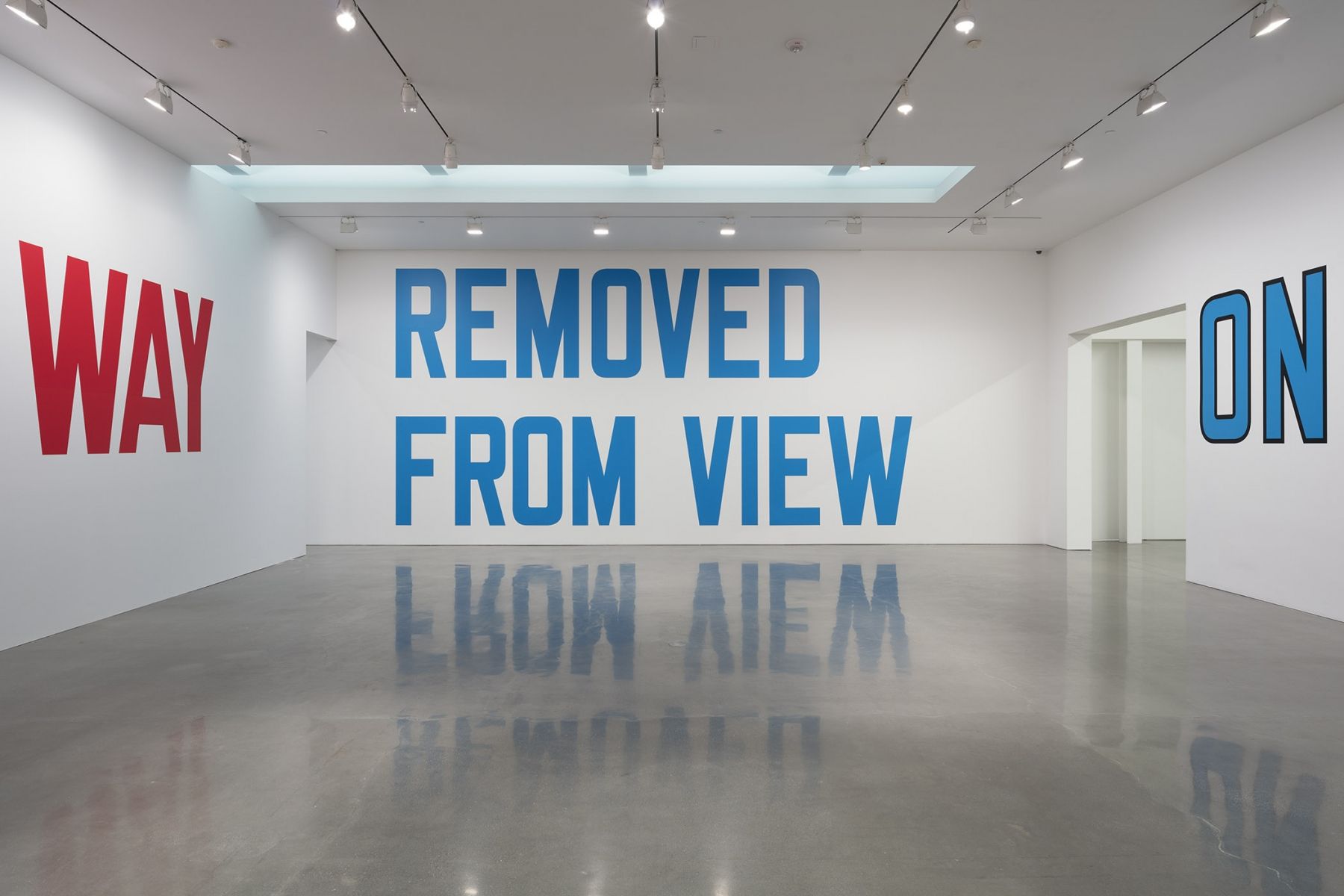 Lawrence Weiner, ON VIEW at Regen Projects, photo 6
