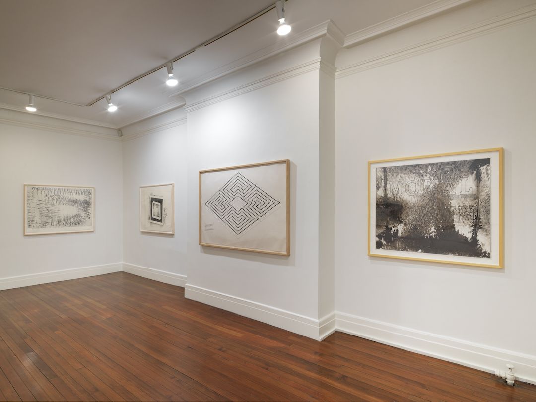 Robert Morris, Labyrinth and Blind Time Drawings at Castelli Gallery, photo 2