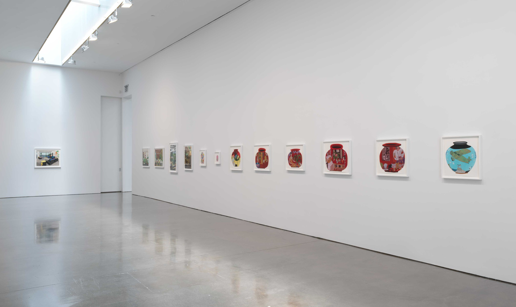 Jonas Wood, Jonas Wood at Gagosian, photo 8