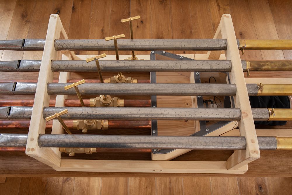 Tarek Atoui, The Organ Within at Kurimanzutto, photo 6