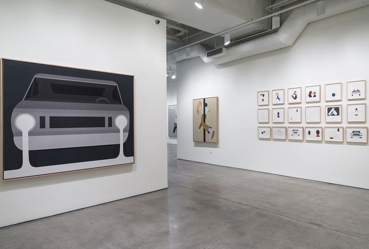 Geoff McFetridge, It Looks Like It Says at Joshua Liner Gallery, photo 6
