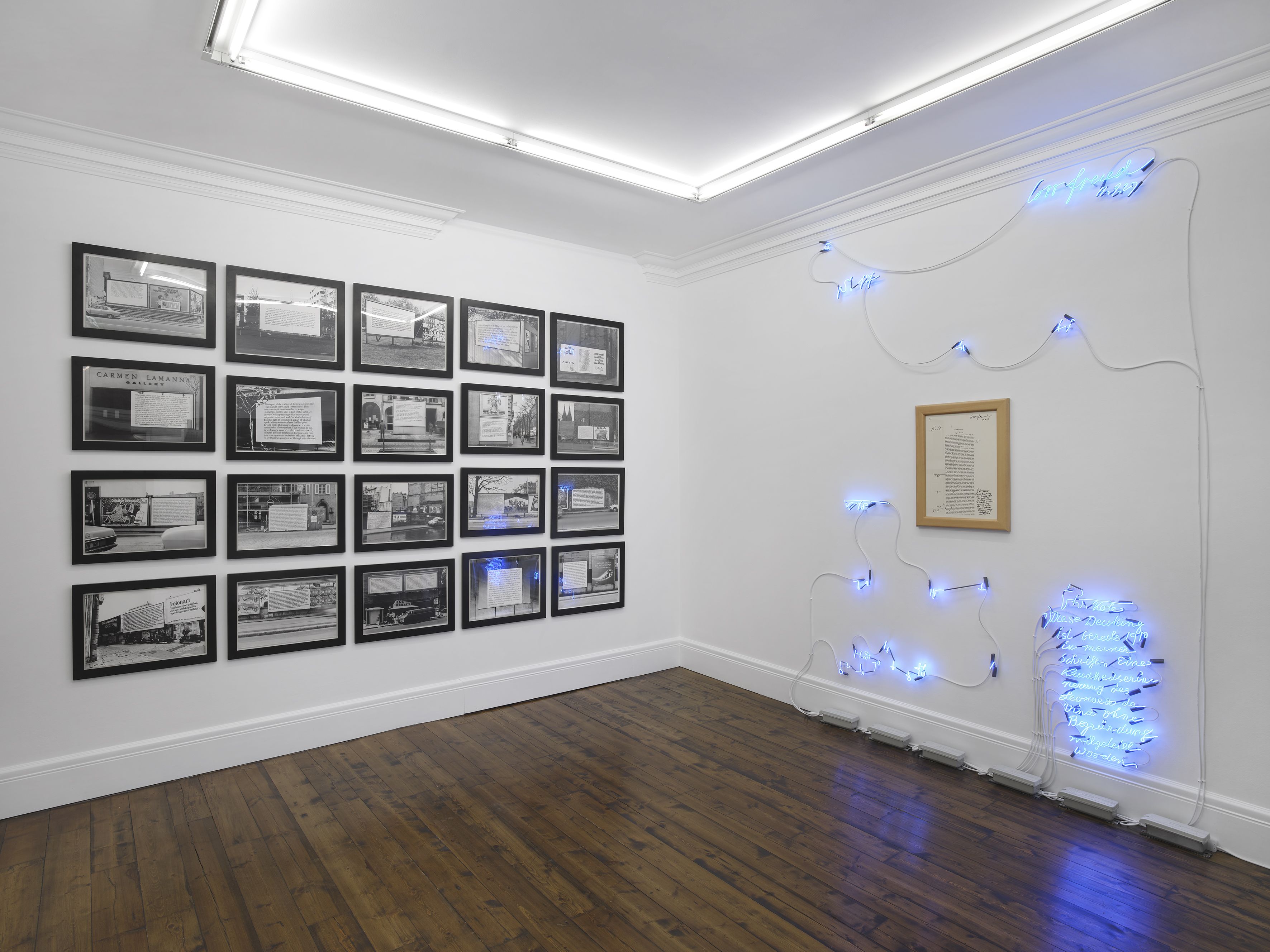 Joseph Kosuth, The Question at Sprüth Magers, photo 10