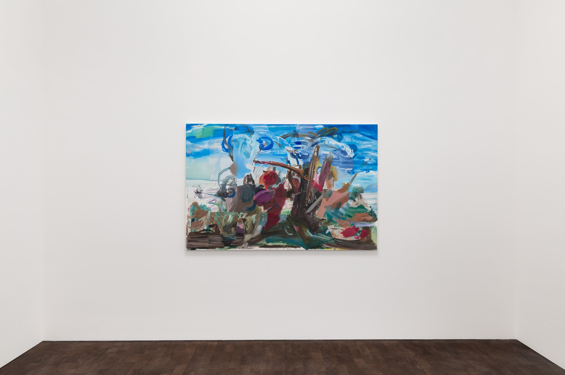 Albert Oehlen, New Paintings at Gagosian, photo 13