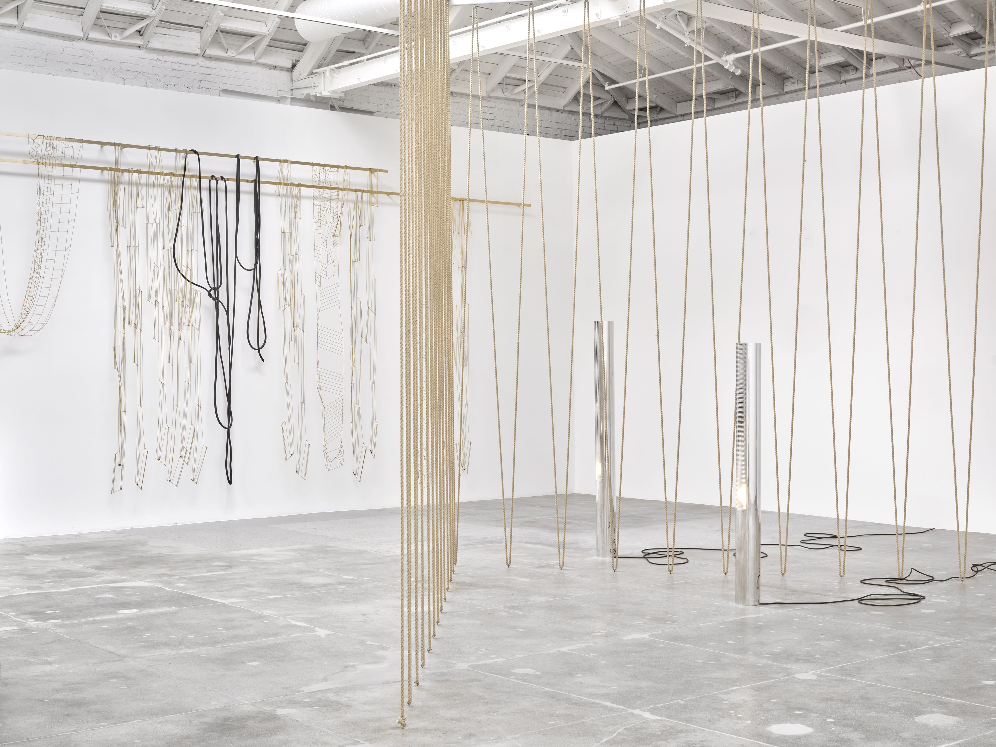 Leonor Antunes, Discrepancies with W.W. (Extended) at Marian Goodman, photo 3