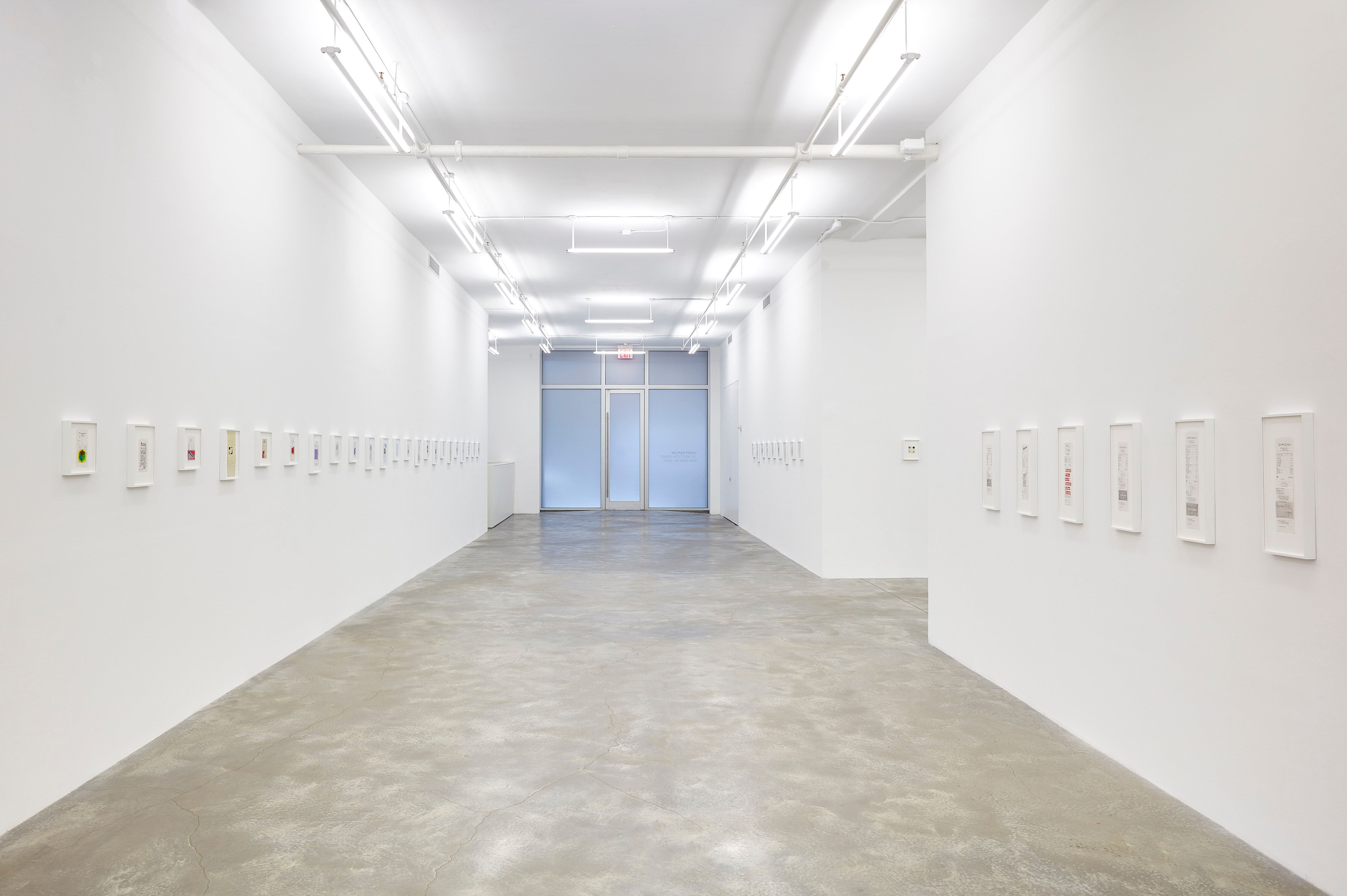 Jonathan Monk, Restaurant Drawings at Casey Kaplan, photo 8