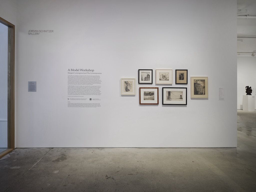 A Model Workshop: Margaret Lowengrund and the Contemporaries, A Model Workshop: Margaret Lowengrund and the Contemporaries at Print Center New York, photo 32