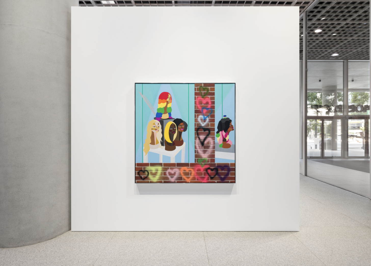 Derrick Adams, The Strip at Gagosian at APMA Cabinet, photo 6