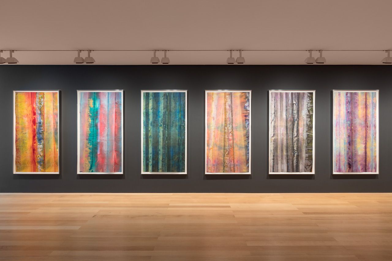 Sam Gilliam, New Works on Paper at The Flag Art Foundation, photo 2