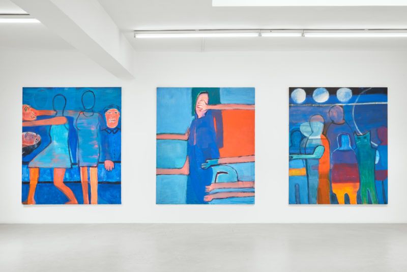 Katherine Bradford, Legs and Stripes at Campoli Presti, photo 4