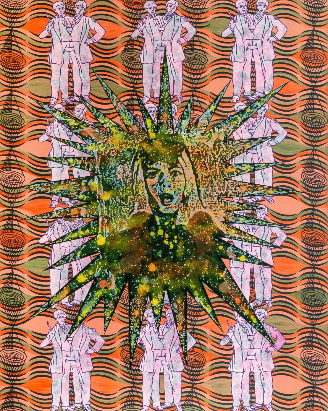 Carole Caroompas, Carole Caroompas at Anton Kern, photo 2