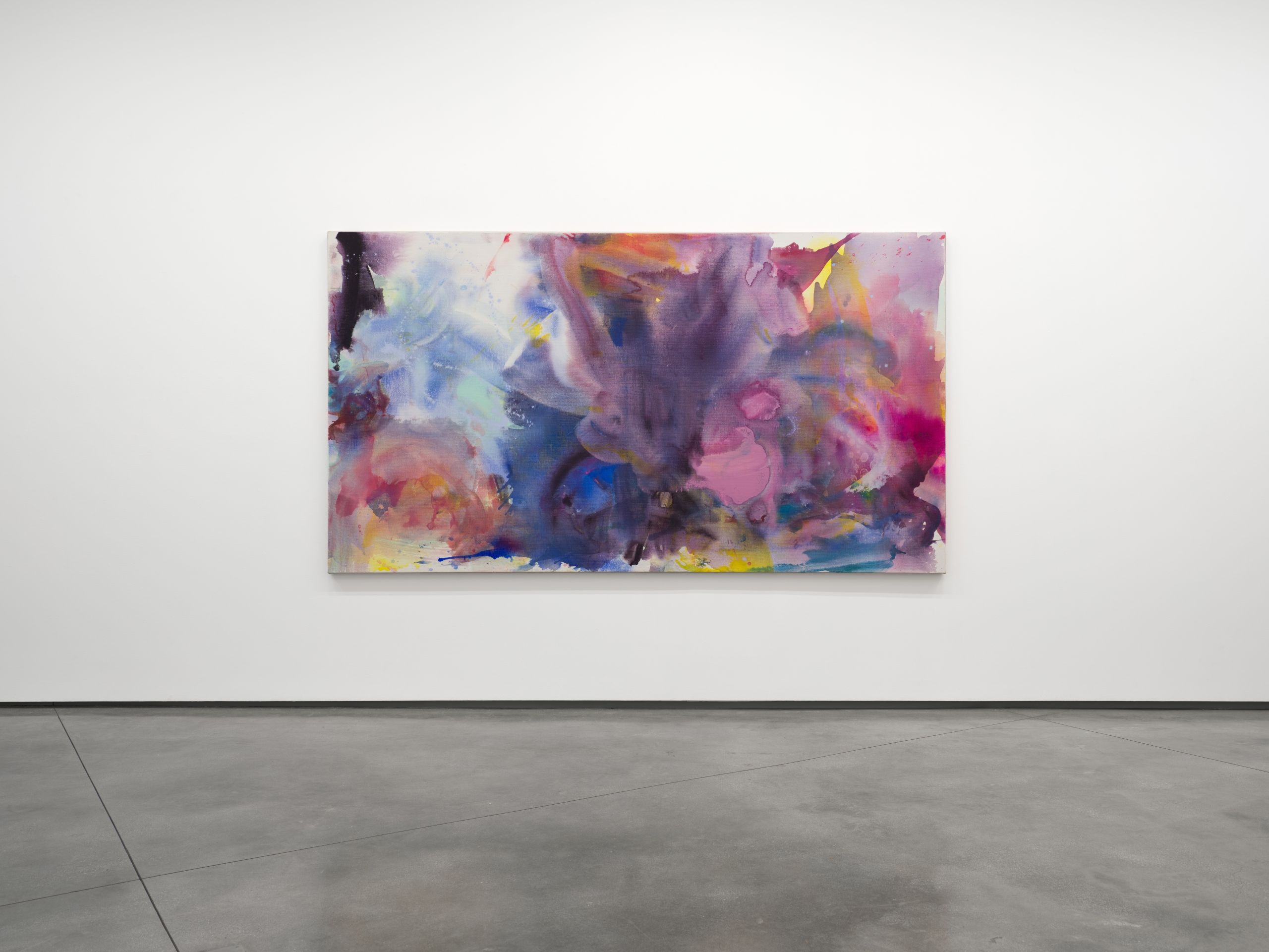 Mary Weatherford, Mountains Mud Prisms Air at David Kordansky Gallery, photo 7