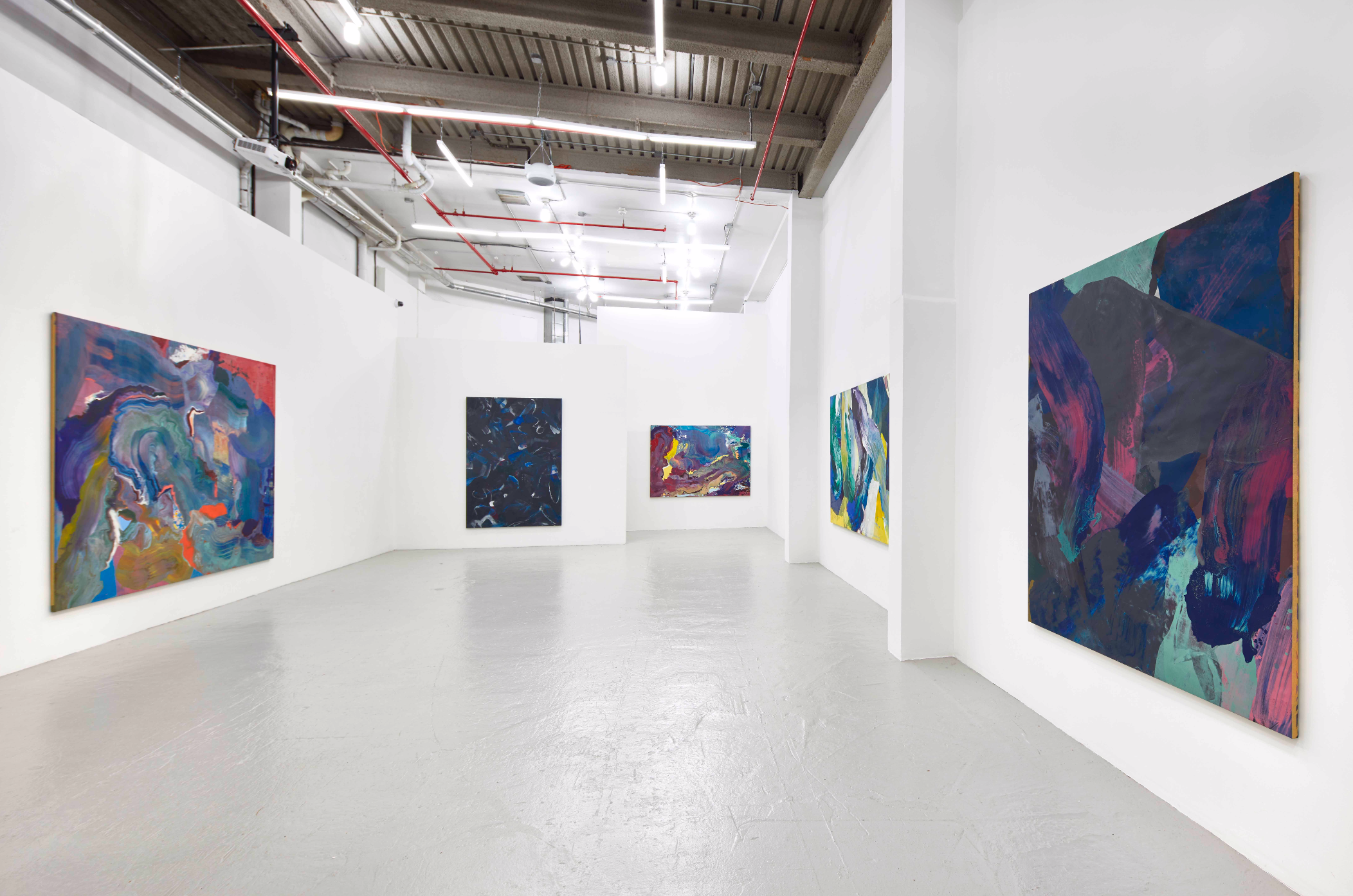 Elliott Lloyd, Color Wave, Paintings from 1973 to 1977 at David Richard Gallery, photo 6