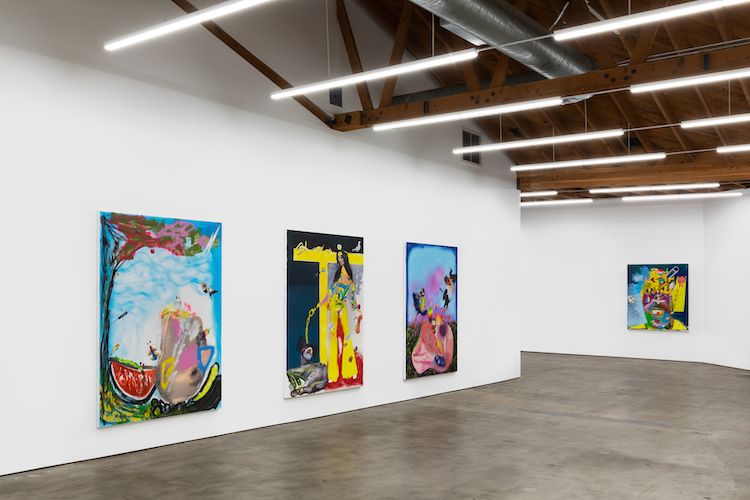 Alessandro Pessoli, The Woodstock's Boy at Nino Mier Gallery, photo 2