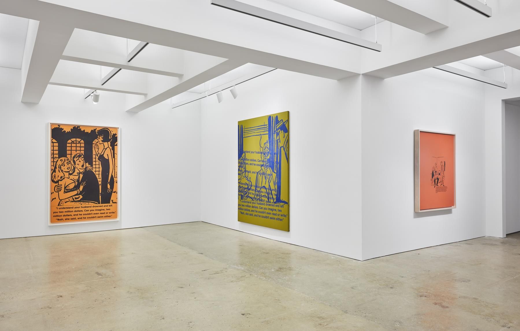 Richard Prince, Cartoon Jokes at Nahmad Contemporary, photo 3