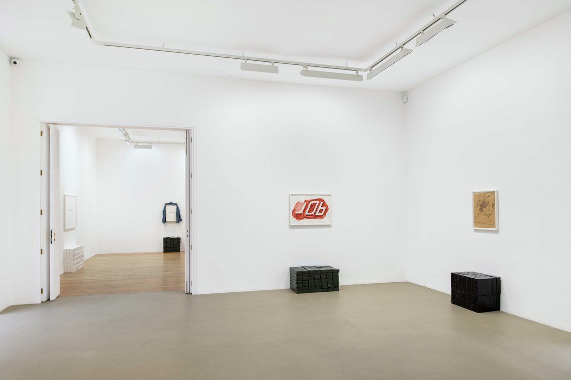 Matias Faldbakken, Beaten Ink, Upset Brick, Downcast Charcoal at Chantal Crousel, photo 5