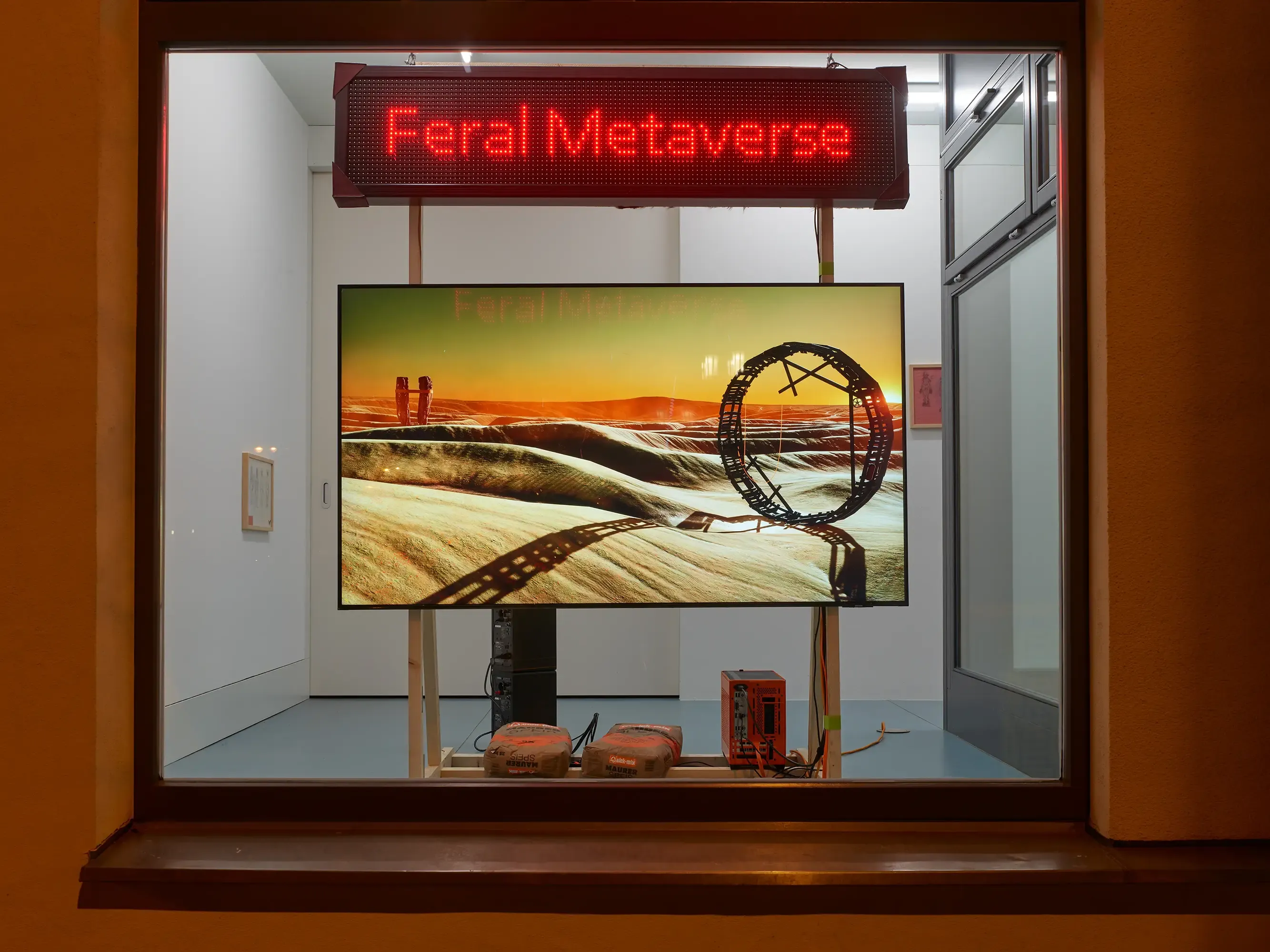 Theo Triantafyllidis, Feral Metaverse at Nagel Draxler Crypto Kiosk, photo 4