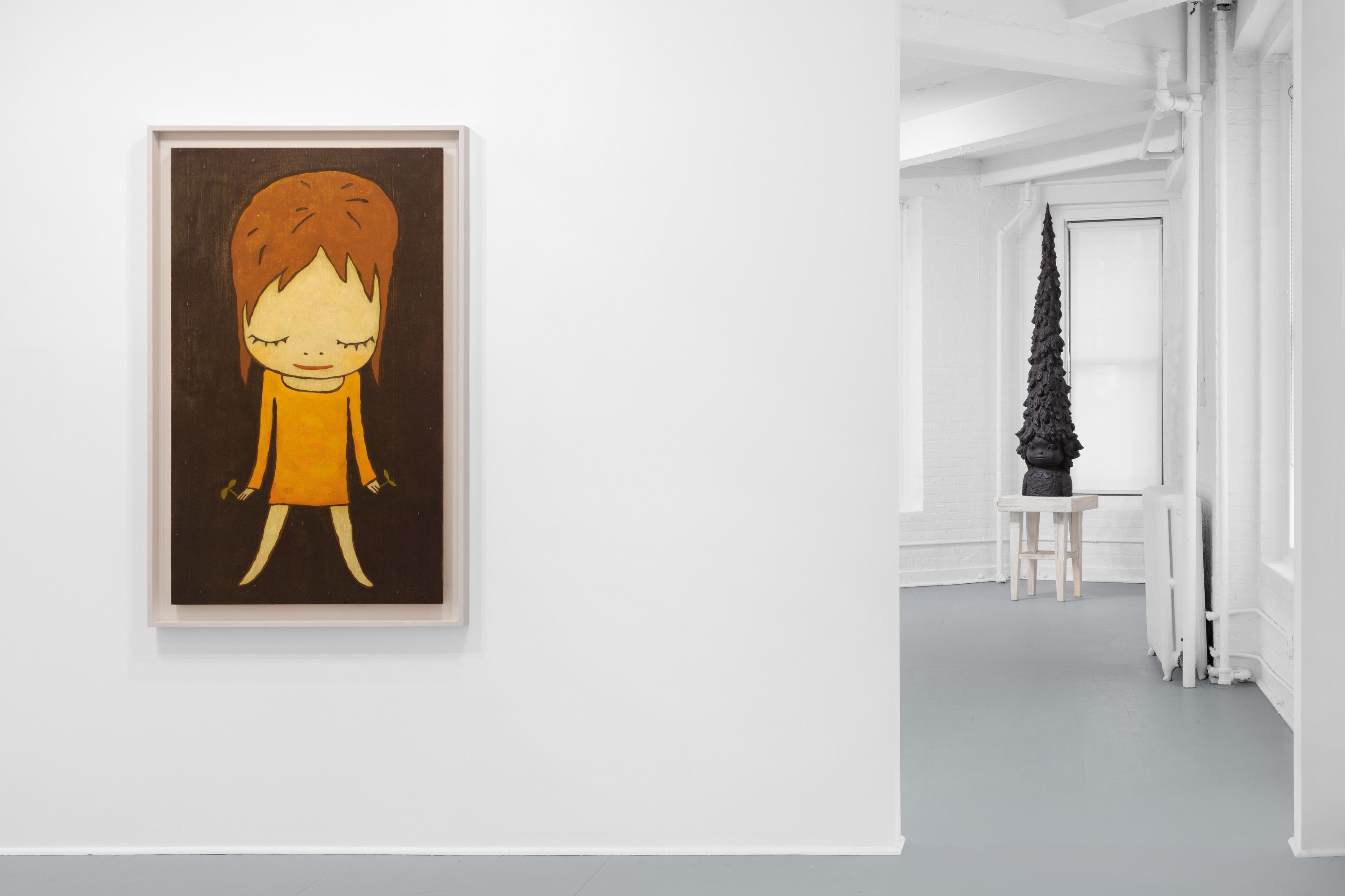 Yoshitomo Nara, Yoshitomo Nara at Charles Moffett, photo 5