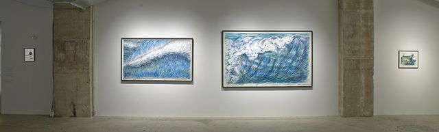 Raymond Pettibon, Are Your Motives Pure? (Surfers 1985 - 2013) at Venus Over Manhattan, photo 2