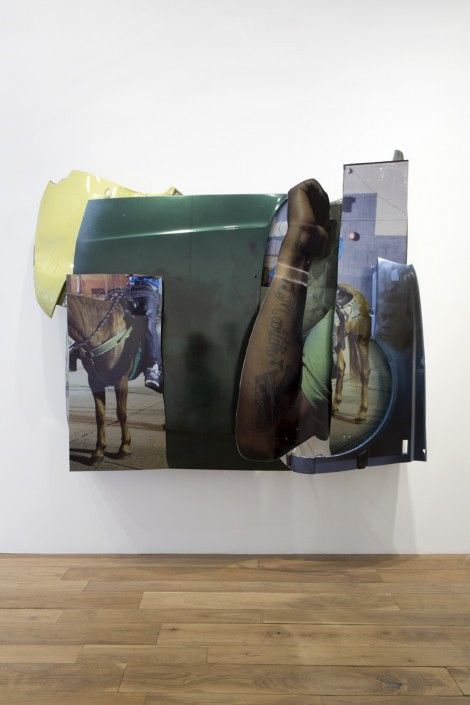 Mohamed Bourouissa, Hustling at Kamel Mennour, photo 2
