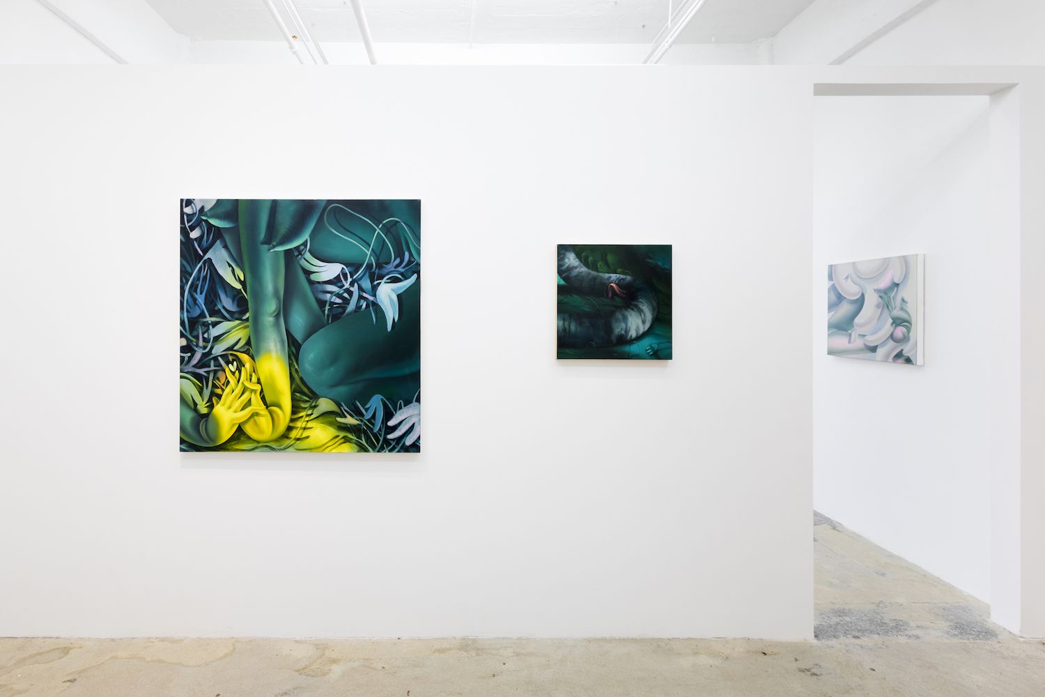 Sarah Slappey, Night Feeding at Crush Curatorial, photo 2