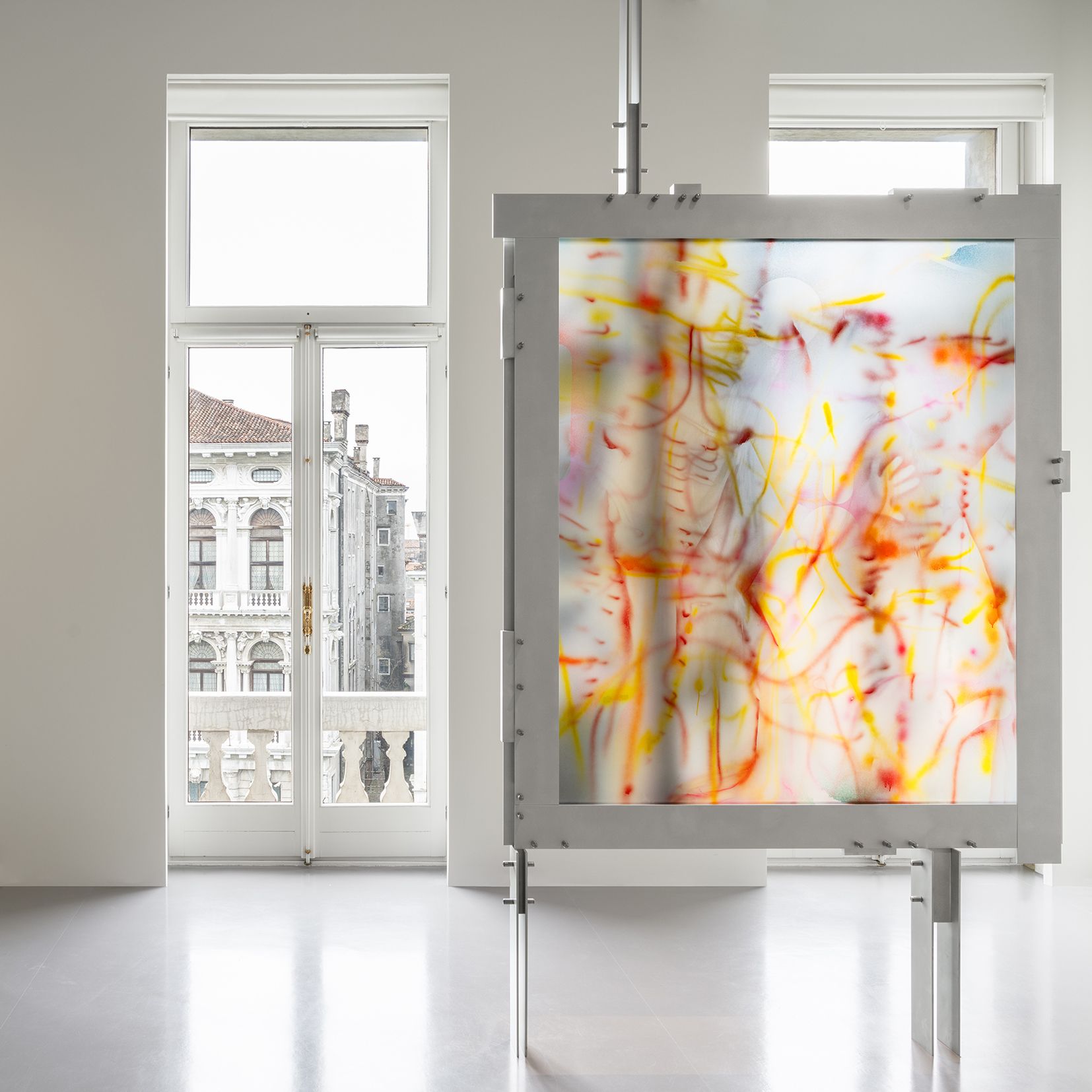 Julie Mehretu, Ensemble at Palazzo Grassi, photo 10