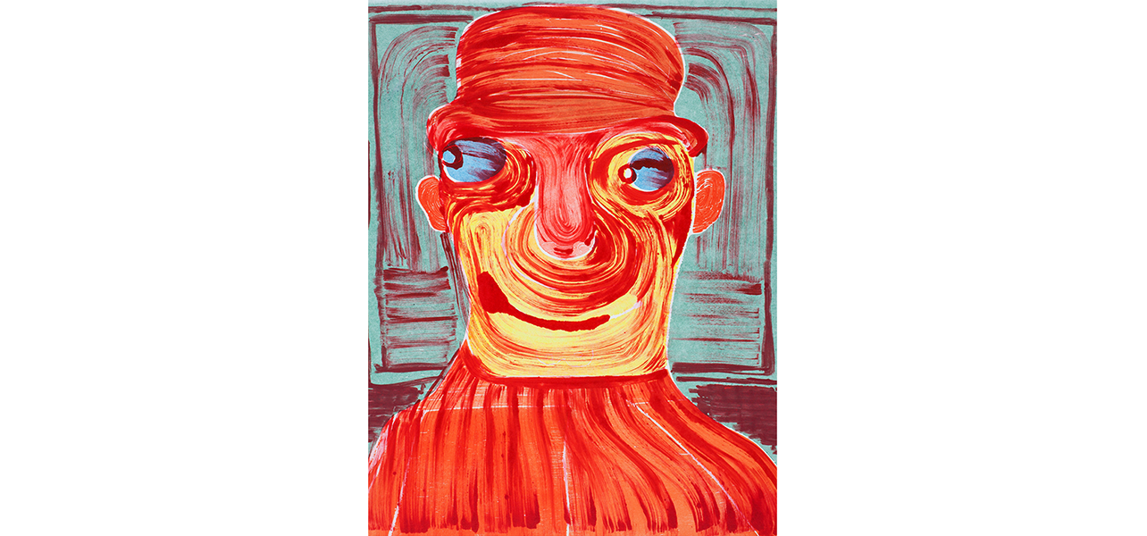 Nicole Eisenman, Prince at Print Center New York, photo 2