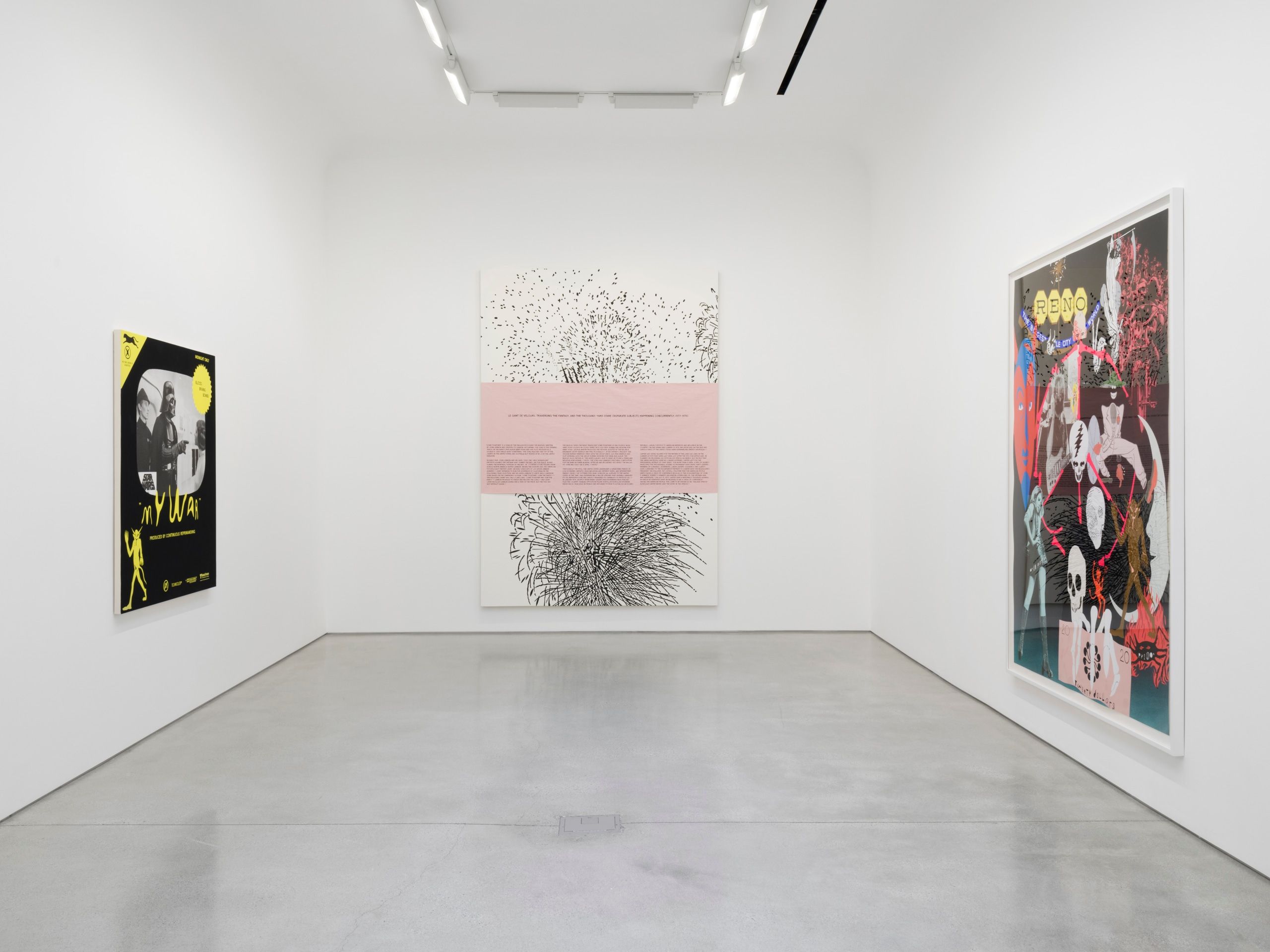 Matthew Brannon, Le Gant de Velours, Traversing the Fantasy, and the Thousand-Yard Stare (Disparate Subjects Happening Concurrently, 1977–1979) at David Kordansky Gallery, photo 9
