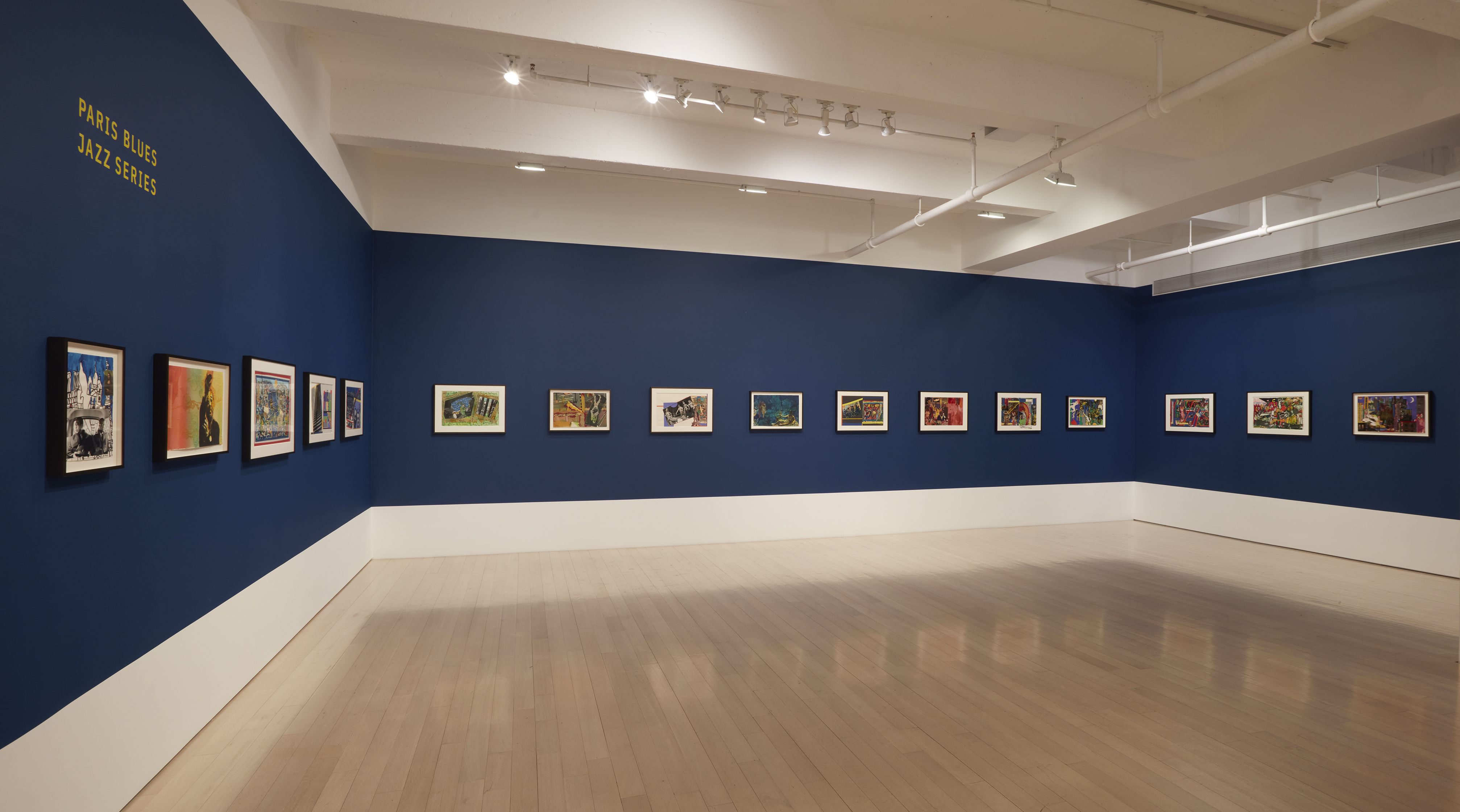 Romare Bearden, Paris Blues/Jazz and Other Works at DC Moore, photo 2