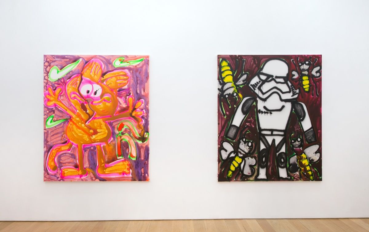 Katherine Bernhardt, Green at Canada, photo 9
