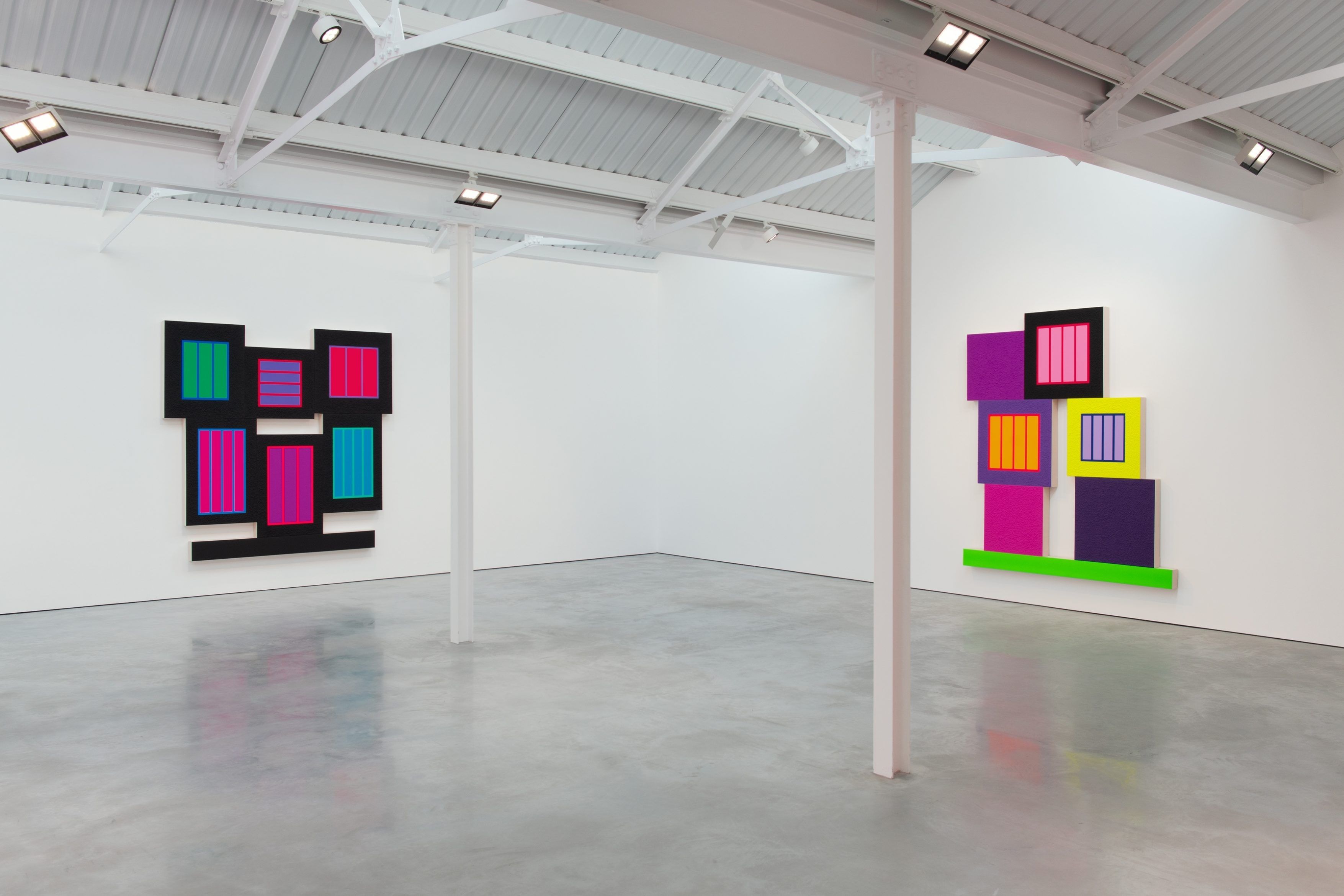 Peter Halley, New Paintings at Modern Art, photo 6