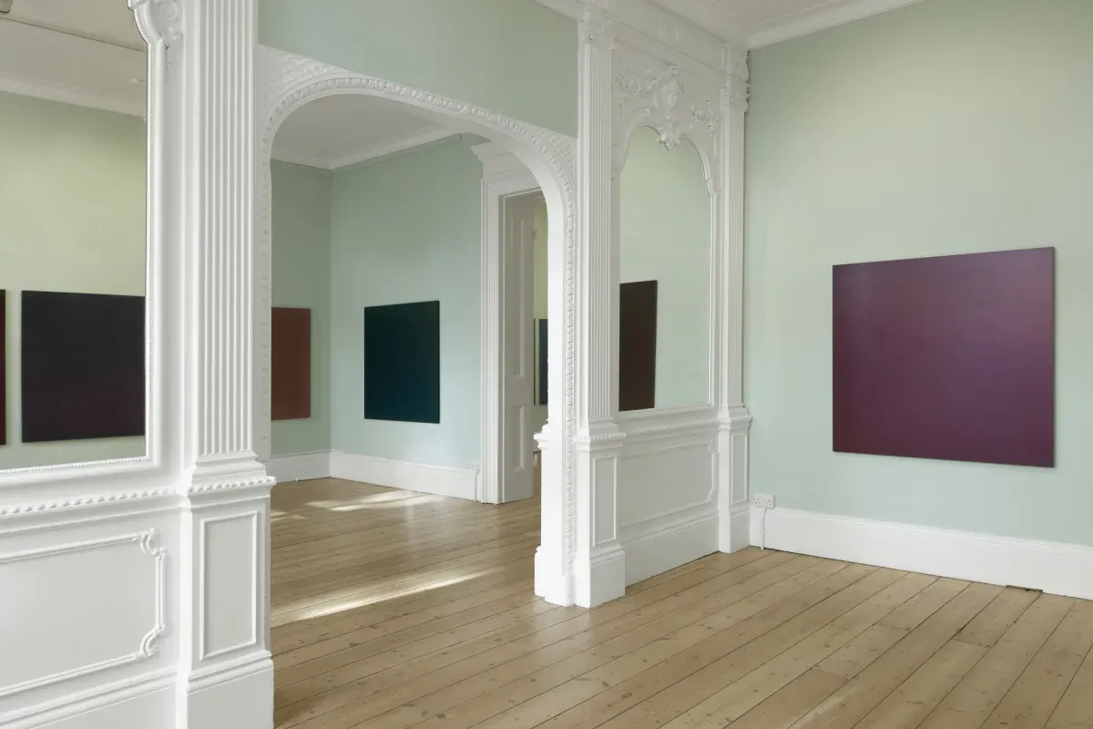 Olivier Mosset, On the Lost Highway at Massimo De Carlo, photo 3