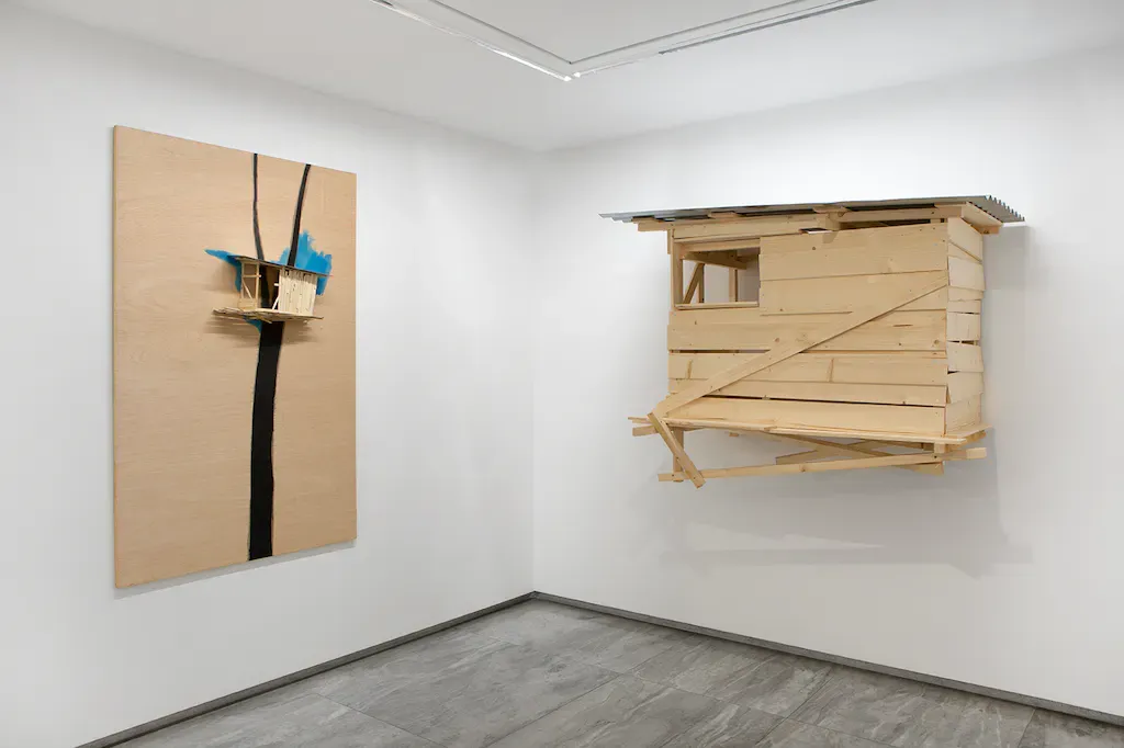 Tadashi Kawamata, Meubler at Mennour, photo 13