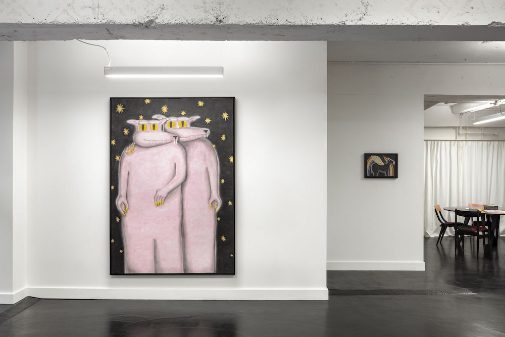 Andrew Sim, Four Rainbows, Three Werewolves, Four Trees, Four Santas & Five Horses (One With Wings) at Beyond The Modern Institute, photo 2