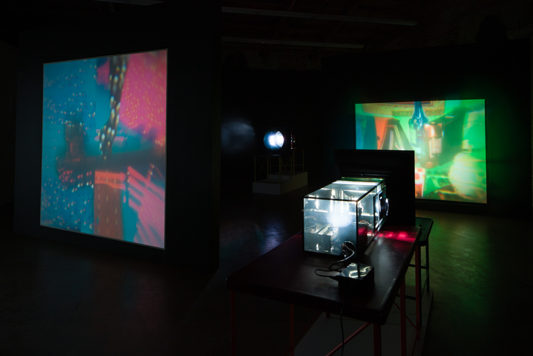 Alex Hubbard, Projectors at Gaga & Reena Spaulings, photo 3
