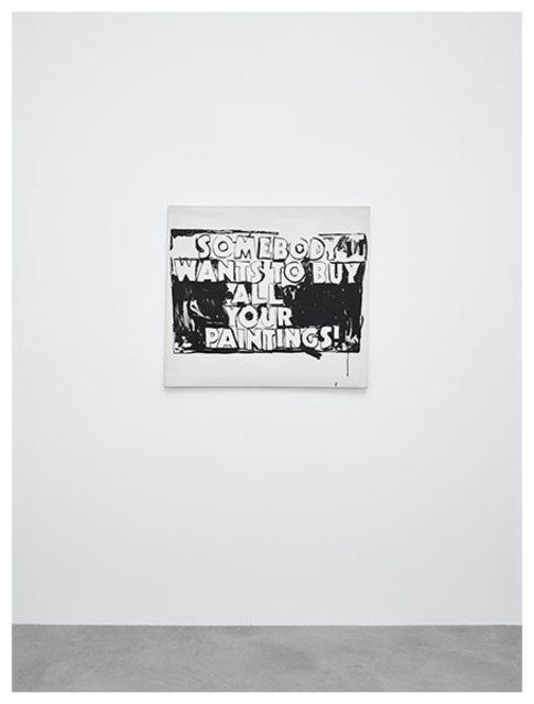 Michel Majerus, Michel Majerus at Matthew Marks, photo 2